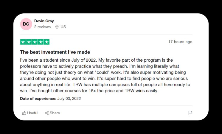Devin Gray review